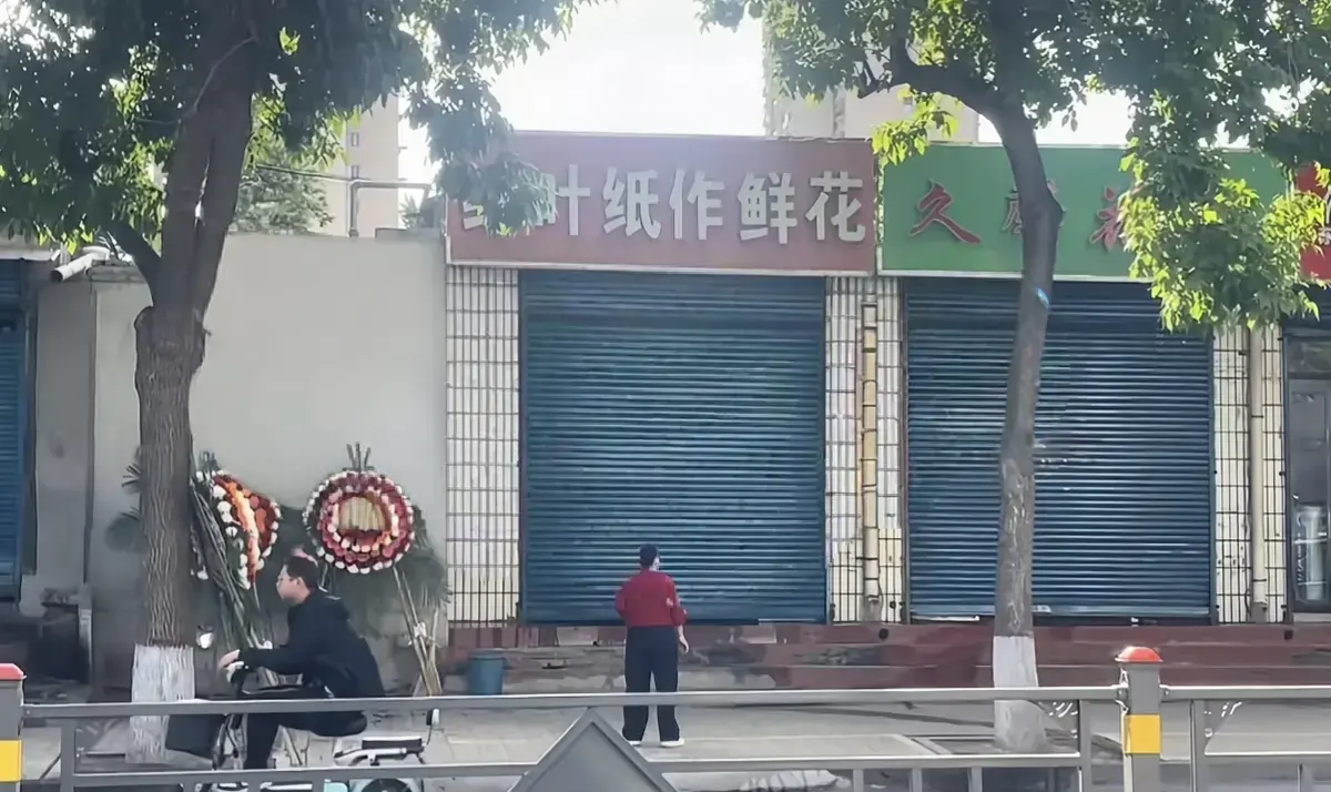 《原平纸作鲜花店门口》相关资源图片